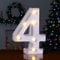 Foaky LED Light up Numbers Sign Marquee Numbers Sign for Night Light Table Decorations for Birthday Party (4)