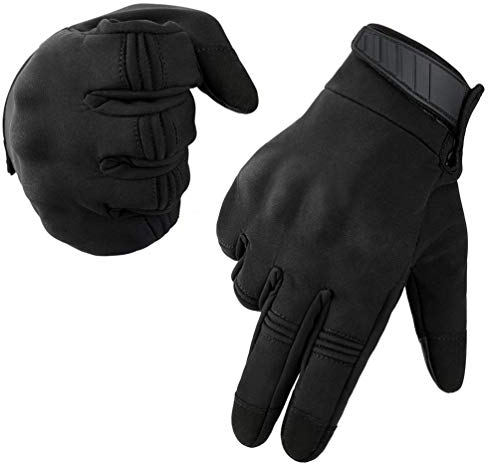 Neusky Herren Taktische Handschuhe Touchscreen Fahrrad Handschuhe Motorradhandschuhe Mountainbike Handschuhe Outdoor Sport Handschuhe Ideal für Airsoft, Militär, Paintball