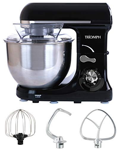 Triomph ETF1815 Robot Pâtissier 4 L – 600 W, Noir