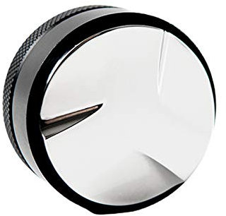 SHINROAD 51/53 / 58mm Kaffeeverteiler & Stampfer, Einzel Doppelkopf Edelstahl Kaffeestampfer Einstellbarer Tiefenausgleichsverteiler - Espresso Handstampfer Verteiler Richtwerkzeug Single head 51mm