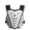 MAOTN Motorrad schutzweste Herren Damen,MTB Motocross brustpanzer MTB Protektoren Weste,atmungsaktiver Brust/rücken Schutz Gear,Outdoor Sport Skifahren,Kart protektorenjacke,White,Size