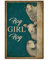 SIGNCHAT Wandposter mit Heu und Schaf aus Metall, 20,3 x 30,5 cm