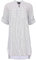 Zwillingsherz Longbluse im Streifen Muster – Hochwertiges Sommerkleid für Damen Frauen - Abendkleid Freizeitkleid Strandkleid - Locker luftige Tunika - Perfekt für Frühling Sommer Herbst