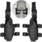 KEENZO Tactical Universal Leg Holster- Left Hand & Right Hand Adjustable Universal Drop Puttee Leg Thigh Holster Pouch Holder for Halloween Costume Cosplay,CS Activities,outdoor Sport