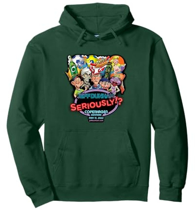 Jeff Dunham Copenhagen, Denmark (2022) Pullover Hoodie