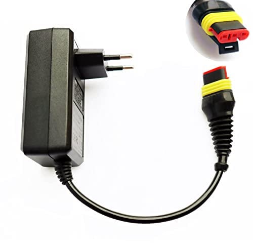 ENJOY-UNIQUE 28V Adapter Ladegerät Netzteil kompatibel mit Husqvarna Automower 105 305 310 315X 405X 415X 420 430X 2016-2022, kompatibel mit Gardena/Sileno/Robotic McCulloch Rob R600 Rasenmäher