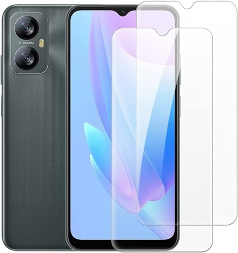 [2 Stück] Schutzglas kompatibel mit Blackview A52 Panzer Schutz Glas Schutzfolie Verbundglas Displayglas Echt Hart Tempered Glass 9H Härte Glas