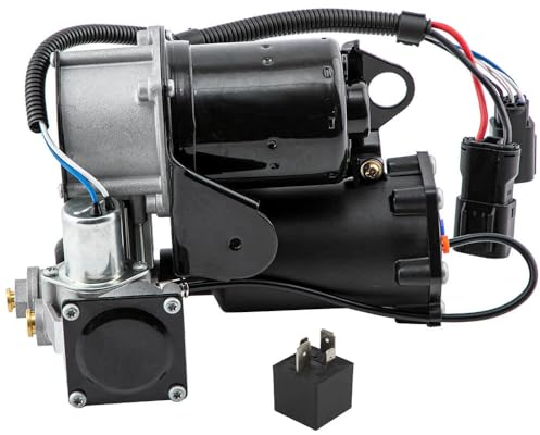 Air Suspension Compressor Pump Compatible with R-ang-e R-ove-r Sport Discover-y 4 R-ang-e R-ove-r Sport Discover-y 3 2005-2016, Replacement for LR023964