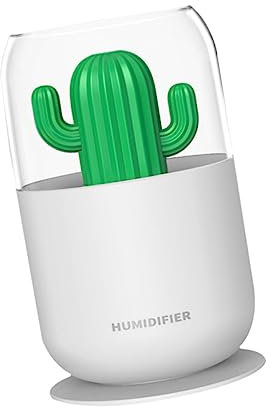 Zerodeko Luftbefeuchter Terrarienschale Modell Moosstreifen Mini Zubehör für Wandgitter Tischbefeuchter Kaktus Luftspray Büro Weiß