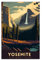 MExmeb Yosemite Nationalpark-Reise-Kunst-Leinwand-Poster, Schlafzimmer-Dekor, Sportlandschaft, Büro, Raumdekoration, Geschenk, ungerahmt, 60 x 90 cm