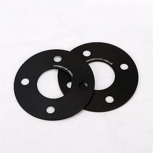TATARENGS Spurverbreiterung Kompatibel Mit OPEL Für Vectra Für Adam Für Astra Für Corsa Für Combo Car Hubcentric Wheel Spacer Adapter Spurverbreiterungsscheiben 4x100 CB 56,6 Mm 4 Lug(2PCS 3mm)