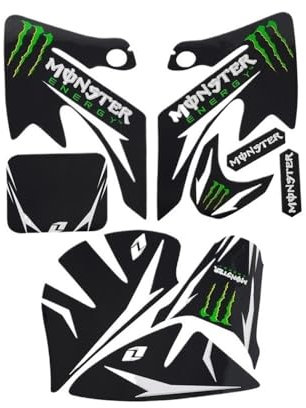 Zubehör Tankpad Protector Aufkleber Für CRF50 Körper Kit Motorrad Aufkleber Aufkleber Grafiken Verkleidung Universal Pit Bike Motocross
