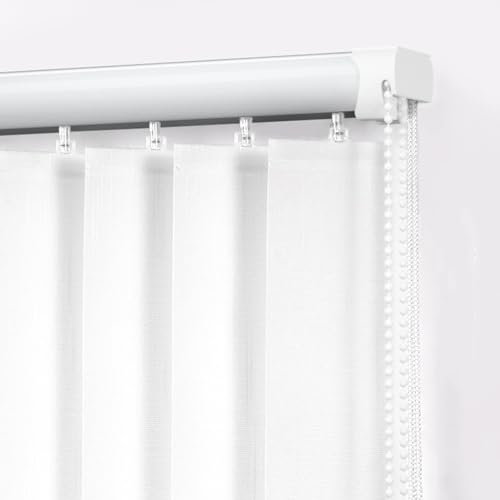 Vertikaler Lamellenvorhang für Fenster, verschiedene Farben und Größen, 80 x 220 cm