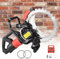 Scie à béton électrique,8980W/9500W Scie Annulaire Haute Fréquence,Machine de Découpe Murale,Profondeur de Coupe 300mm, Coupe sans Poussière, pour Couper Béton,Brique, Lame Diamant 410mm,9500W