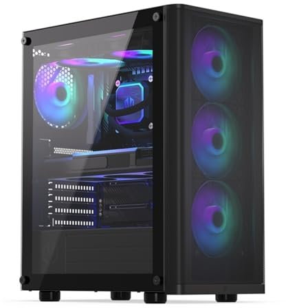 VIST AIO PC Gaming Ryzen 7 5700X - RAM 32Go - RTX 5060Ti - SSD 1To M.2 - WiFi - Windows 11 Pro
