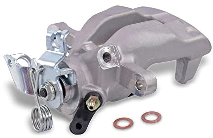 BESTPRICE 1x Bremssattel hinten links mit integrierter Feststellbremse Bremszange, Kompatibel mit OPEL ZAFIRA B (A05)