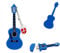 Guitar USB Flash Drive - Kids Hobby Flash Drive - Cello Guitar Piano Accordion Violin Lute Flash Drive Stick Pen Drive USB - Storage for Photos, Video & Data Storage (16 GB, Azure Guitar)
