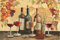 Feeling at home KUNSTDRUCK auf MATTE PAPIER 220gr Toskanisches Bankettmotiv Gorham Gregory - Lebensmittel horizontal Poster creme tan rot orange grün bro Bild auf Papier cm_98_X_148