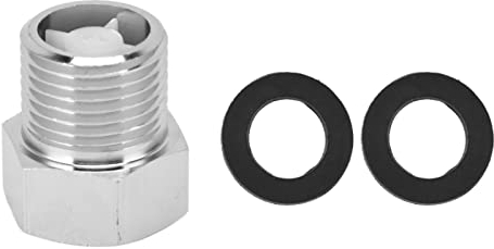 Restokki Wasserhahn Rückschlagventil, Mehrzweckbecken Badezimmer Messing Rückschlagventil Adapter für Haushaltsgeschirrspüler Wasserfilter(G1/2)