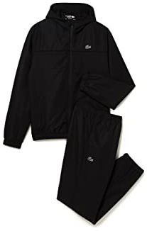 Lacoste Herren Trainingsanzug WH2661, Männer Sportanzug,Fitness,Sport und Freizeit,Regular Fit,Schwarz,7