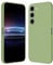 RankOne Custodia per Samsung Galaxy S23 (6.1 Inches) Cover Morbida in Silicone TPU - Verde Matcha
