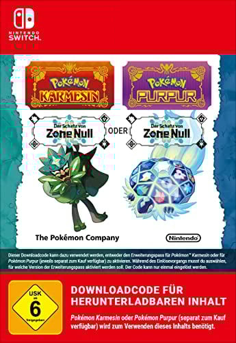 Pokémon Karmesin/Purpur Der Schatz von Zone Null | Nintendo Switch - Download Code