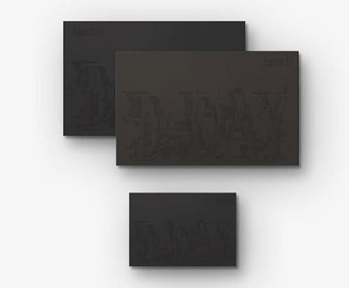 Agust D Suga D-Day Solo-Album, 2 Fotobuch + 1 umgekehrte Alben, 3 Stück + Weverse Shop Vorbestellung