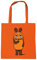 Logoshirt® Die Sendung mit der Maus I TV-Maus I Baumwolltasche I orange I Lizenziertes Originaldesign