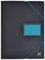 OXFORD Protège-Documents Students A4 200 vues / 100 Pochettes Couverture Polypro Bicolore Noir/Bleu
