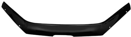 OMAC Déflecteur de capot contre les chutes de pierres - Compatible avec Peugeot 206 1998-2012 - Foncé