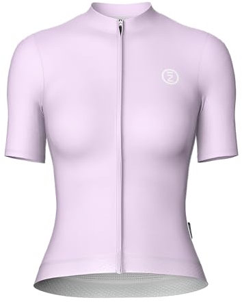 INBIKE Fahrradbekleidung Damen Radtrikot Kurzarm Sommer Fahrradtrikot Kurz Shirt Fahrrad Rennrad Trikot Radsport-Bekleidung Pink S