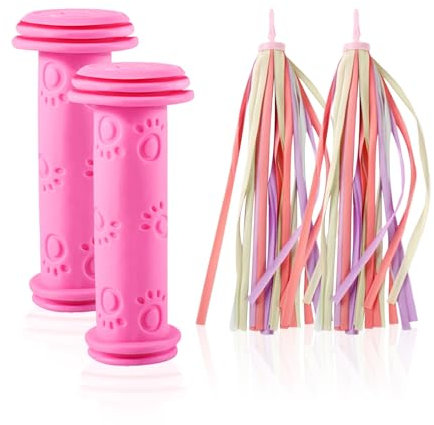 1 Paire de Gants de Guidon de Vélo et Serpents à Glands - Housse de Protection pour Enfant, Gants en Caoutchouc, Accessoires et Décorations - Kit