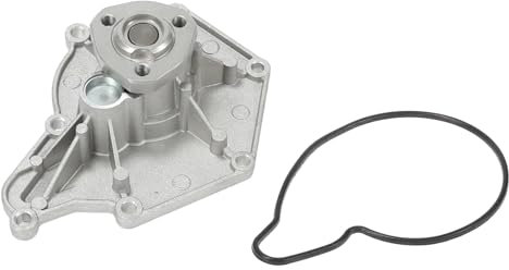 Partuto Bomba De Agua No.06E121018D/95510603310 - Bomba De Agua Interna Para Motor De Coche - Para Audi A4 2005-2014 - Tono Plateado Metálico Con Junta - 1 Juego