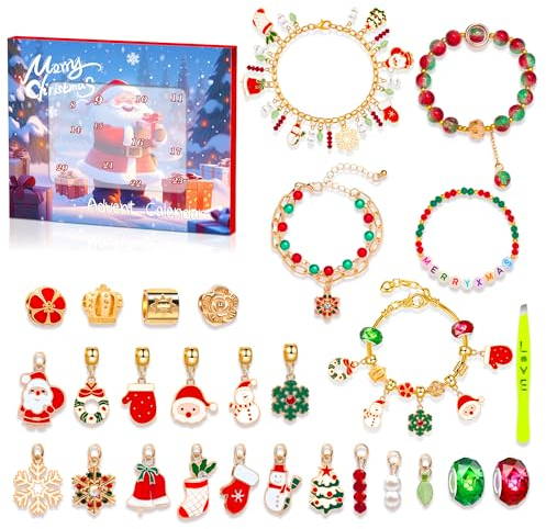 Geschenke für Mädchen Bastelset Kinder ab 6 Jahre Geschenk 6 7 8 9 10 11 12 Jahre Armbänder Selber Kinder Schmuck Basteln Mädchen Spielzeug