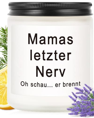VivaJoy Geschenke für Mama - Mama Geschenk, Geburtstagsgeschenk für Mama, Lavendel Duftkerze, Beste Mutter Geschenk, Weihnachtsgeschenke für Mama, Muttertagsgeschenk für Mama, von Tochter Sohn
