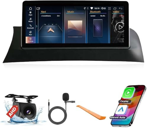 10.25 Coche CarPlay Android Auto Navegación Estéreo para BMW X3 F25 F26 2011-2012 GPS Pantalla táctil Headunit Radio Display IPS Tablet Reproductor Multimedia