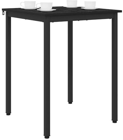 vidaXL Esstische 60 x 60 x 75 cm Metall Quadratisch