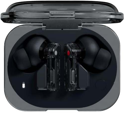 Nothing Ear (3a) auricolari Bluetooth con ANC ibrida fino a 45 dB, driver da 12 mm, audio Hi-Res, bassi potenti, 6 microfoni, connessione multipoint