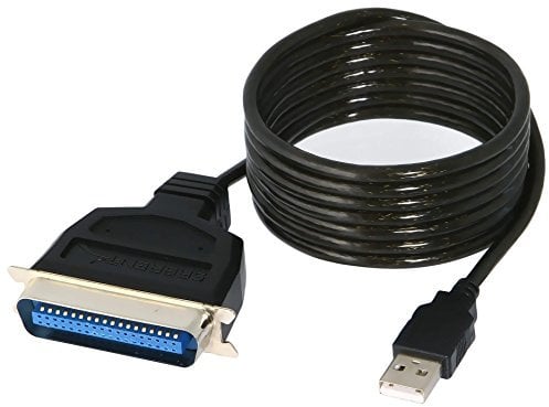 PremiumCord USB Druckerkabel auf parallel Port LPT (CEN36M), IEEE 1284, Länge 1,5m