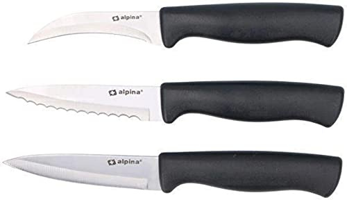 Alpina schälmesser-Set 3 Stück 18/19,5 cm