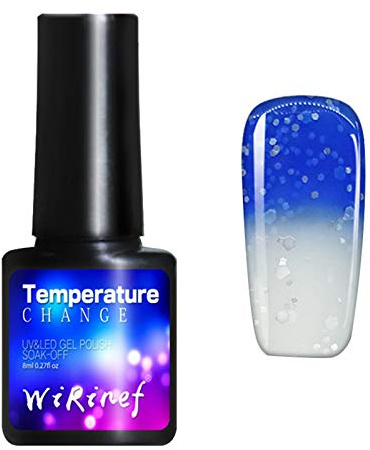 Asalinao Nagellack 28 Farbwechsel Nagellack Peel Off Sunlight Sensitive Farbwechsel Nagellack 8 ml DIY Maniküre