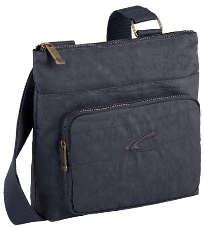 camel active Journey Herren Umhängetasche Crossbody Bag Klein Blau