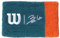 Wilson Bela Extra Wide Wrtbd II OSFA Bracelet Mixte Adulte, Bleu Corail/fête/Bleu, Taille Unique