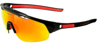 NORTHWEEK Unisex Cycling Sonnenbrille, Red Polarized · Black