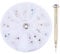 Beavorty 24pcs Nail Charm with Nail Piercing Tool Dangle Nail Pendants for Creative Art Designs for Manicurists and Nail Art Lovers Portable and Lightweight Storage Box