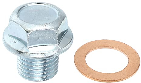 A ABSOPRO 90409376 Ölablassschraube mit Dichtung M14x1,5 Ablassschraube Öl Ölschraube für Astra