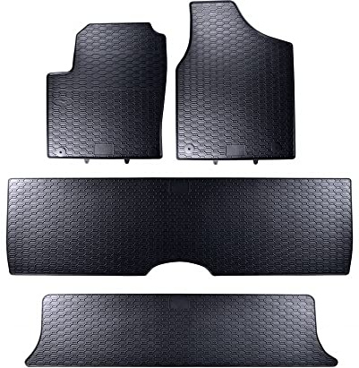 Passgenaue 3D-Gummi-Fußmatten für VW Sharan 1996-2010 7-Sitzer