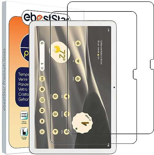ebestStar - for Google Pixel Tablet Screen Protector x2, Tempered Glass Protection, Premium Ultra Clear Transparent