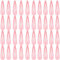 DAZISEN 40 Pack Clip Per Capelli Ragazze Metallo Snap Bambini Barrettes Accessori Capelli Delle Donne, Caramella Colorata Belle Clip Capelli Semplici，Rosa