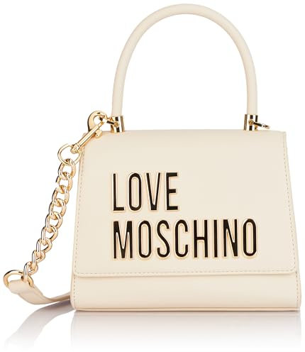 Love Moschino, BORSA A MANO Donna, Avorio, Taglia unica